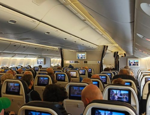 Упражнения для ног в самолете полезны и после 60-ти